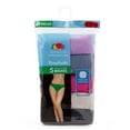thumbnail image 2 of Fruit of the Loom Women's 5 Pack Premium Breathable Bikini, Fashion Assorted, 9, 2 of 4