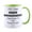 Green, variant on HiiKaa Funny Coffee Mug for Woman Man Gift, Best Birthday Gift for Friends, Family, Workers- Cool Gifts for BBF,White