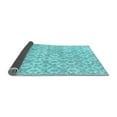 thumbnail image 2 of Ahgly Company Indoor Rectangle Persian Light Blue Traditional Area Rugs, 6' x 9', 2 of 4