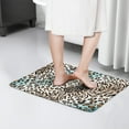 thumbnail image 4 of Leopard and Tiger Pattern Flannel Non Slip Door Rugs,Washable Door Mats Indoor,Decorative Door Mats,Dirt-Resistant and Absorbent Doormat for Entrance,Bedroom,Kitchen,Bathroom,23.5x16in(60x40cm), 4 of 5