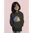 thumbnail image 2 of Cat Couple In Love Hoodie Juniors -Image by Shutterstock,  Medium, 2 of 4