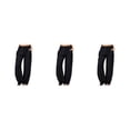 thumbnail image 2 of Guardurnaity Pantalones sueltos para mujer para diario cómodo y de moda Pantalones casuales de algodón para mujer Pantalones rectos Negro XL Type1 NO1, 2 of 6