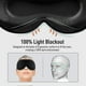 thumbnail image 3 of Antifaz para dormir para mujeres y hombres,Máscara para dormir con ojos 3D para personas que duermen de lado,Máscara para ojos opaca de seda , cubierta para ojos para dormir con banda ajusta, 3 of 5