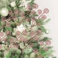 thumbnail image 5 of 20 Pcs Glitter Christmas Tree Branches,Sprays Christmas Pick,Pink Xmas Picks Decorative,Glitter Sticks Branches for Xmas Tree,Wreath,DIY,Crafts,Vase Filler, 5 of 6