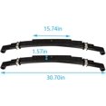 thumbnail image 6 of EPOTOOR Heavy Duty Rear Leaf Springs 4-Leaf for EZGO TXT Golf Cart 1995-2013 74207-G01, 6 of 6