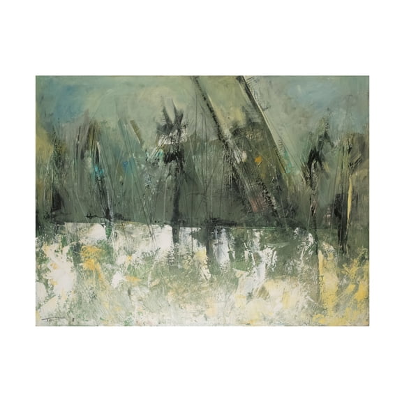 Canvas Wall Art - Tim Nyberg 'First Snow Ridges' Wall Art for Living Room, Bedroom, or Office Décor by Trademark Fine Art - 19 x 14 Inches