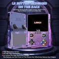 thumbnail image 2 of Handheld Game Console with 32G TF Card, Purple, 150 grams, 2 of 7