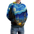 thumbnail image 5 of Starry Night-1 Men's Women New Sweatshirt Hoodie Men's Plus Size Sweatshirt Hooded Sweatshirt 3d Printed Street Men's Cloth, 5 of 6