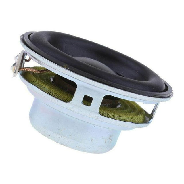 facefd 40mm 4Ohm 5W Full Range Audio Speaker Round Loudspeaker 16 Coil Rubber Edge