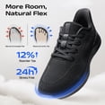 thumbnail image 3 of Bruno Marc Men's Hands Free Slip on Rommy Toe Walking Shoes Lightweight Breathable Comfortable Casual Sneakers, 3 of 6