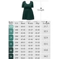 thumbnail image 2 of SHOWMALL Women's Plus Size Tunic Tops to Wear with Leggings Flowy Babydoll Shirts Blouses for Women Work & Casual Blue Flowers 3X, 2 of 2