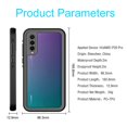 thumbnail image 2 of TORUBIA Waterproof Case Protective Shell For Huawei P20 Pro Waterproof Case 360 Degree Waterproof Dustproof Case Cover Dots Pattern Protective Shell (Blue), 2 of 8