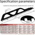 thumbnail image 3 of Durable Alloy Reciprocating Saw Blade for Efficient Cutting of Red Bricks, Aerated Blocks & Stone – Quick Installation, Compact Design for Professionals & DIY Enthusiasts (S3243), 3 of 6