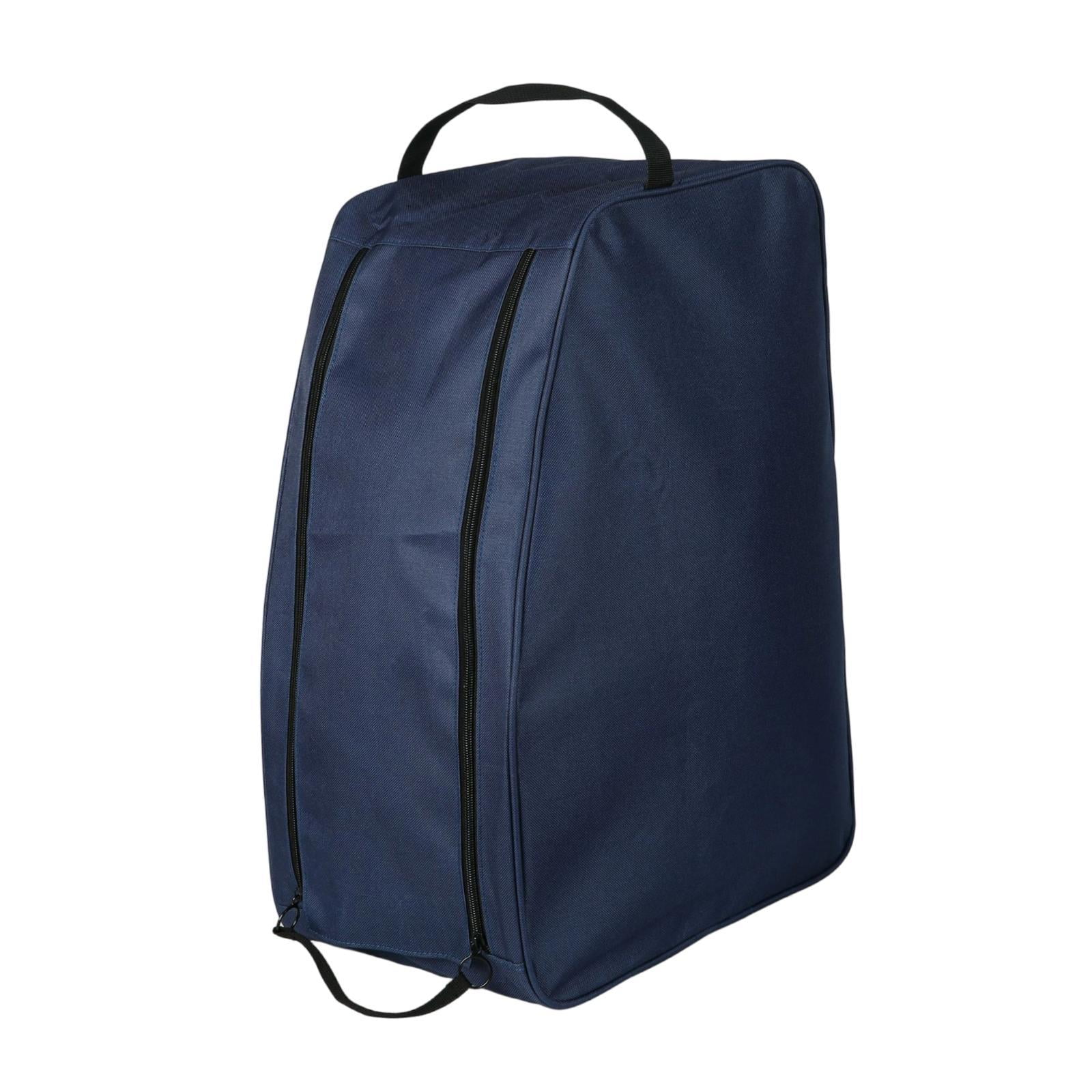 harayaa Boot Bag Multipurpose Cycling Hiking Travel Oxford Cloth Travel Boot Carrier Navy blue