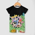 thumbnail image 3 of The Powerpuff Girls Baby Romper Short Sleeve Bodysuits Soft Rompers Summer Clothes One-Piece Jumpsuits Outfits 0-3M, 3 of 7