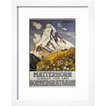 thumbnail image 2 of Matterhorn Travel Poster by Francois Gos, Scenic Framed Art Print Wall Art by Francois Gos Sold by Art.Com, 2 of 6