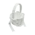 thumbnail image 6 of Flower Girl Basket Wedding Basket with Bowknot Handle Design Romantic Flower Girl Baskets for Wedding, 6 of 7