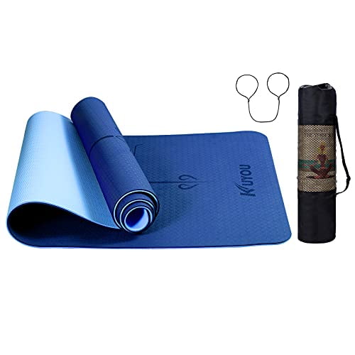 TPE Yoga Mat Non Slip with Alignment Lines 14 inch Nepal Ubuy