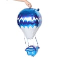 thumbnail image 3 of ADDHAT 10Ud Globos De Aluminio Forma Aerostático Azul Para Fiesta Bodas Y Cumpleaños, 3 of 6