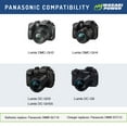 thumbnail image 2 of Wasabi Power Battery (2-Pack) and Charger for Panasonic DMW-BLF19, 2 of 5