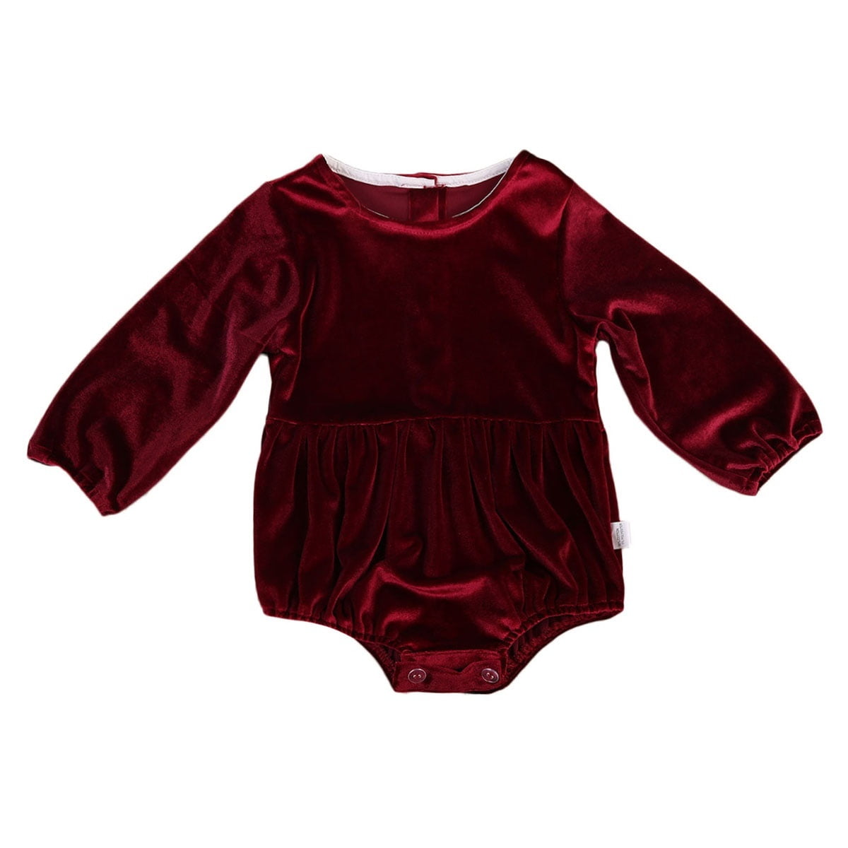 velvet baby onesie