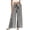 Black, variant on Womens Striped Patchwork Gaucho Pants Drawstring High Waisted Palazzo Pants Casual Vacation Boho Beach Trousers with Pockets