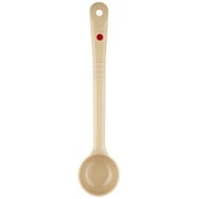 Carlisle 436006 Beige 2-oz. Measure Misers Solid Server Spoon with Red Color Coding (Case of 12)