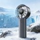 thumbnail image 5 of Portable Handheld Fan Rechargeable Mini Fan With LED Display 3 Speed USB Fan For Travel Office Outdoor, 5 of 7