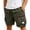 Z04-Green, variant on YAYUBA Black Swim Trunks Men Big and Tall 2 In 1 Liner Compression Stretchy Quick Dry Breathable Soild Color Anti-Chafe Bathing Suits Light Multi Pockets Summer Beach Cruise Water Park