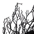 thumbnail image 6 of Northlight Glittered Twig Artificial Halloween Wreath - 24" - Black - Unlit, 6 of 10