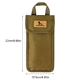 thumbnail image 2 of 1 bolsa para estacas de tienda portátil 866 X 492 X 018 pulgadas para acampar con asa color caqui, 2 of 7