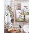 thumbnail image 2 of Watercolor Floral Kitchen Dish Towels for Drying Dishes Set of 3, Spring Daisy Sunflowers Wisteria Hummingbird Waffle Weave Microfiber Hand Tea Bathroom Towels Quick Dry & Absorbent Towel 15.7x23.6, 2 of 7