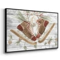 thumbnail image 4 of Pinecone Lodge Collection A - Framed Gallery Wrapped Holiday Canvas - 17 x 25 - Black Frame, 4 of 9