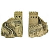Zeckos Great Wall Of China Sculptural Book Ends Bookends