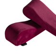thumbnail image 4 of xinxixnxx 2Pcs Mémoire Mousse Accoudoir Coussins Coussinets d'Accoudoir pour le Bureau Coude Accoudoir Chaise de Repos Coussinets d'Accoudoir Rouge, 4 of 9