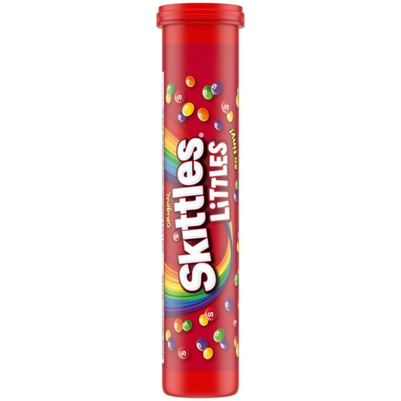 Skittles Littles Share Size Mega Tube (Pack of 18)