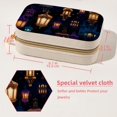 thumbnail image 5 of Ramadan Lantern Velvet Portable Jewelry Stand with Removable Compartment - Organizer Box, Necklace Holder, Jewelry Display - Gift, 5 of 7