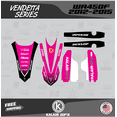 thumbnail image 4 of Kalair GFX Graphics Kit for Yamaha WR450F (2012-2015) Vendetta Series, 4 of 5