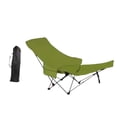 thumbnail image 2 of Silla de salón plegable para acampar 4 equipos ángulo ajustable para senderismo al aire libre Verde, 2 of 8