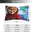 thumbnail image 2 of Lsque Chucky Pattern Bedding Waterproof Pillow Protector Zippered Queen – Bed Bug Proof Pillow Encasement-20"x30", 2 of 6