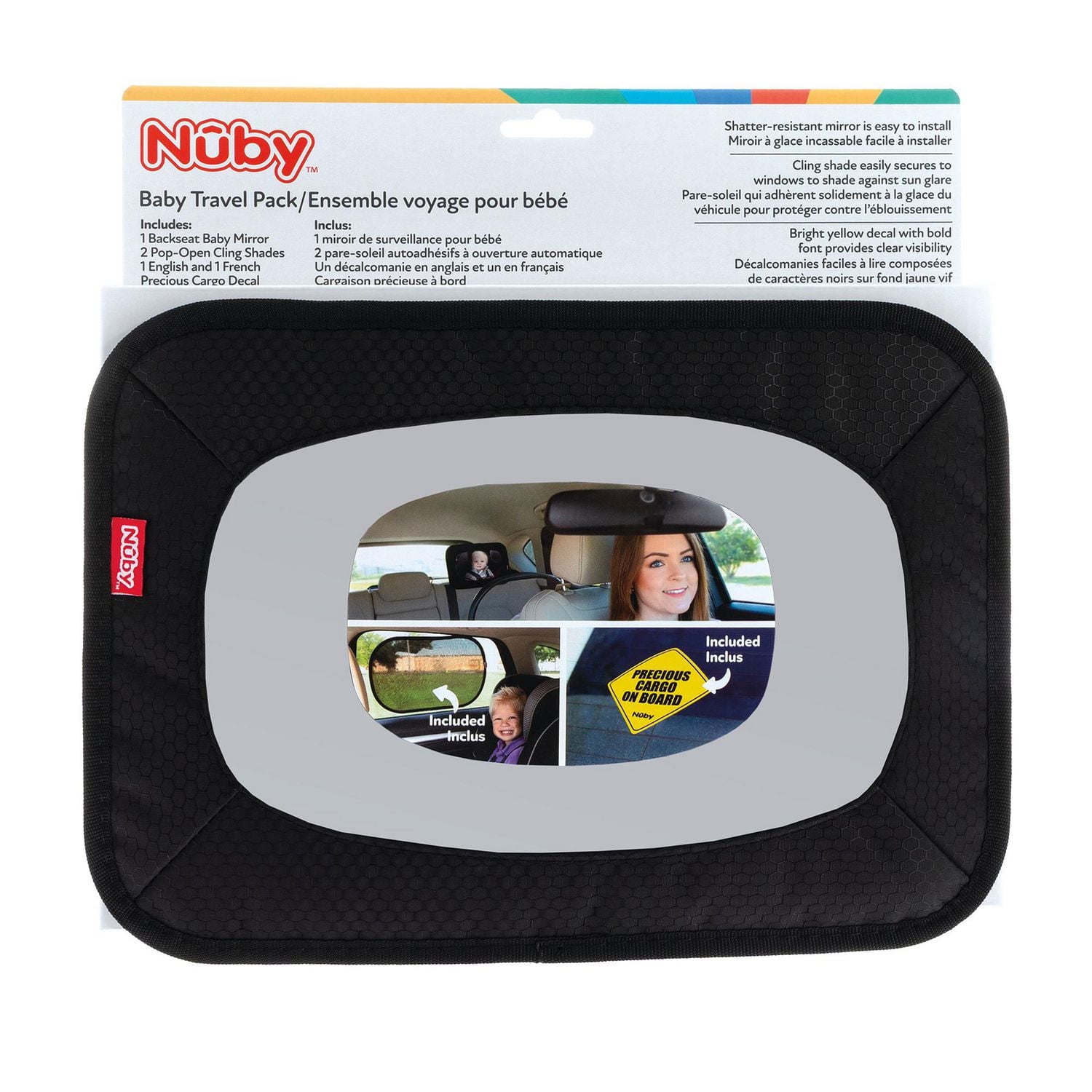 Nûby Baby Travel, Value Pack Features Four Essential Car Seat Accessories, for Newborn +