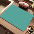 thumbnail image 4 of Silicone Mats for Kitchen Counter, Large Silicone Countertop Protector 15.7" by 11.8", Nonskid Heat Resistant Desk Saver Pad, Multipurpose Mat, Waterproof Placemat, 1 Pack,Green, 4 of 9