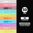thumbnail image 2 of Sakura 3D Soufflé Pen - 3-D Pen for Lettering, Drawing, Line Borders, Ornaments, & More - Opaque White and Pastel Ink Colors - 10 Pack, 2 of 6