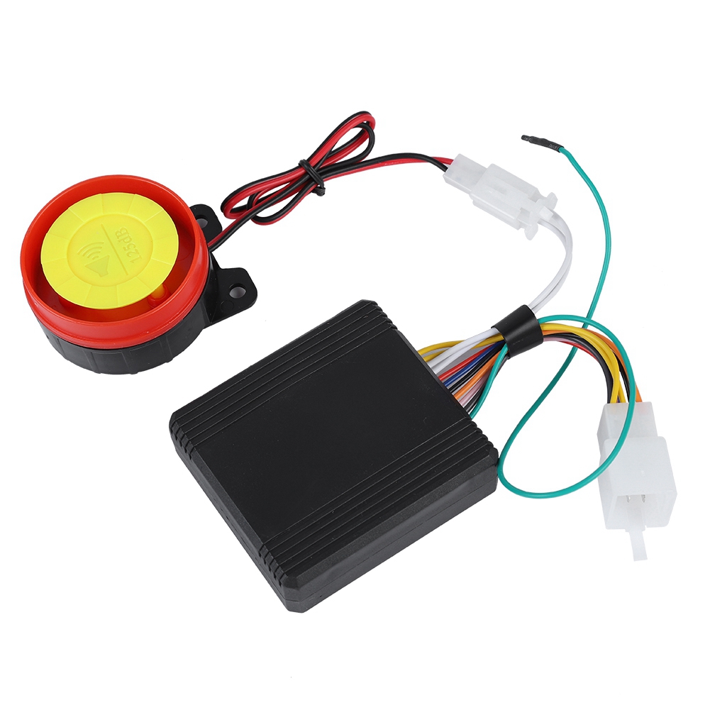Tebru Motorcycle Antitheft Alarm,125Db 12V Motorcycle Antitheft