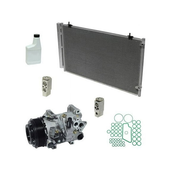 A/C Compressor Kit - Compatible with 2011 - 2016 Toyota Sienna 3.5L V6 2GRFE 2012 2013 2014 2015