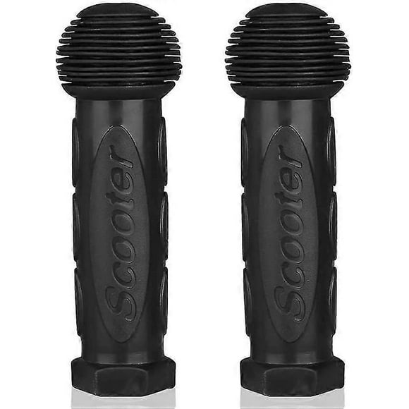 A Pair Rubber Scooter Handle Replacement Grip For Mini Or Maxi Micro Scooterblack
