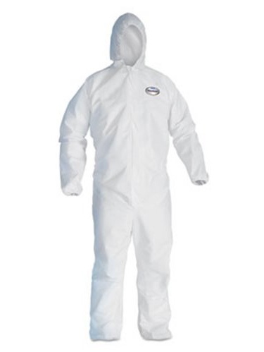 Gracefulvara Disposable Protective Coverall Safety Work Wear M//Below 165cm, White