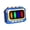 Blue, variant on White White Handheld Game Unit With Music Sync And Ergonomic Design For Stress Relief