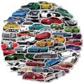 thumbnail image 2 of Pegatinas 3D para autos, diseño interesante y divertido, la ventana del auto se rompió con la pelota. (2 piezas), 2 of 5