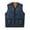 Navy, variant on AnuYalue Mens Big and Tall Puffer Vest Fleece Sherpa Lined Warm Gilet Winter Loose Fit V-Neck Sleeveless Jacket with Pockets